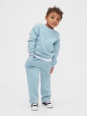 Baby GAP Blue Fleece Sweatshirt & Jogger Set 12-18M | Matching Tracksuit